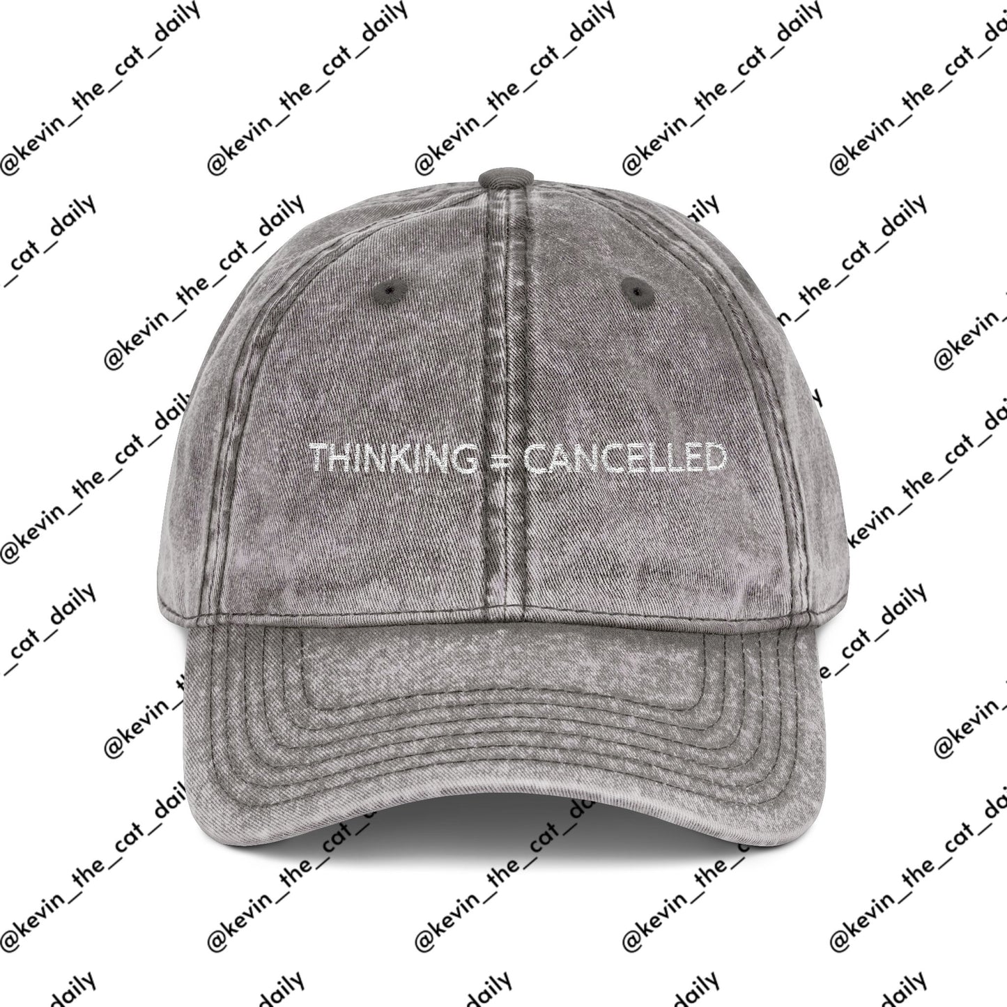 "THINKING = CANCELLED" (WHITE TEXT)