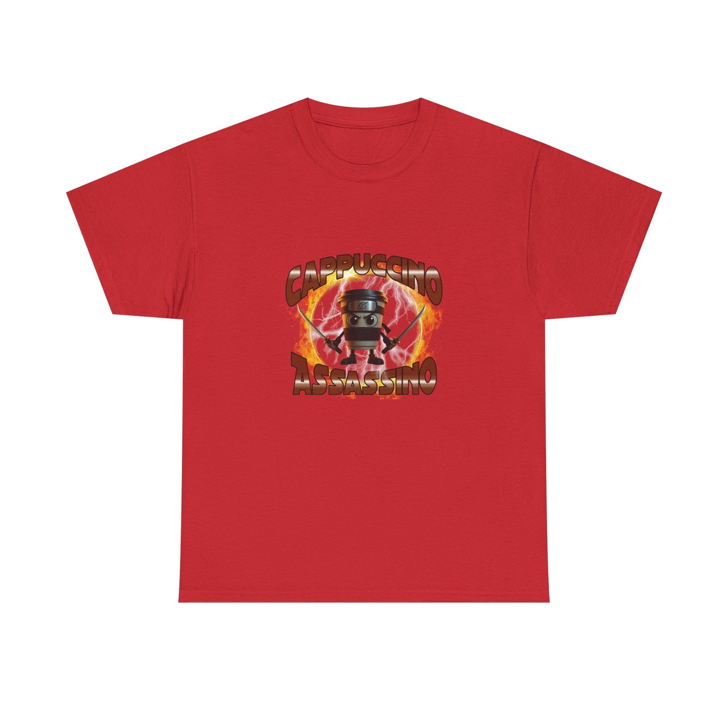 Cappuccino Assassino Unisex Heavy Cotton Tee