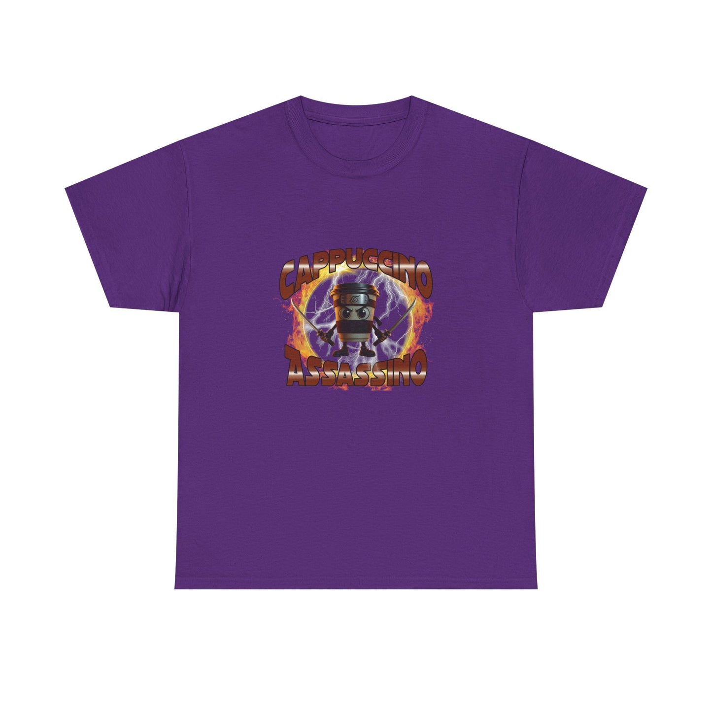 Cappuccino Assassino Unisex Heavy Cotton Tee