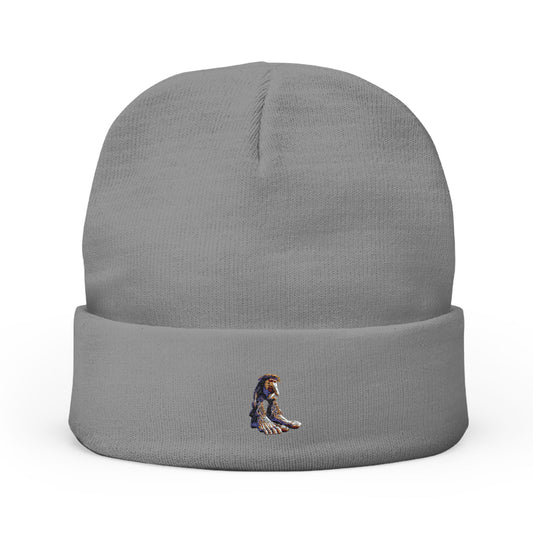 Brr Brr Patapim Embroidered Knit Beanie