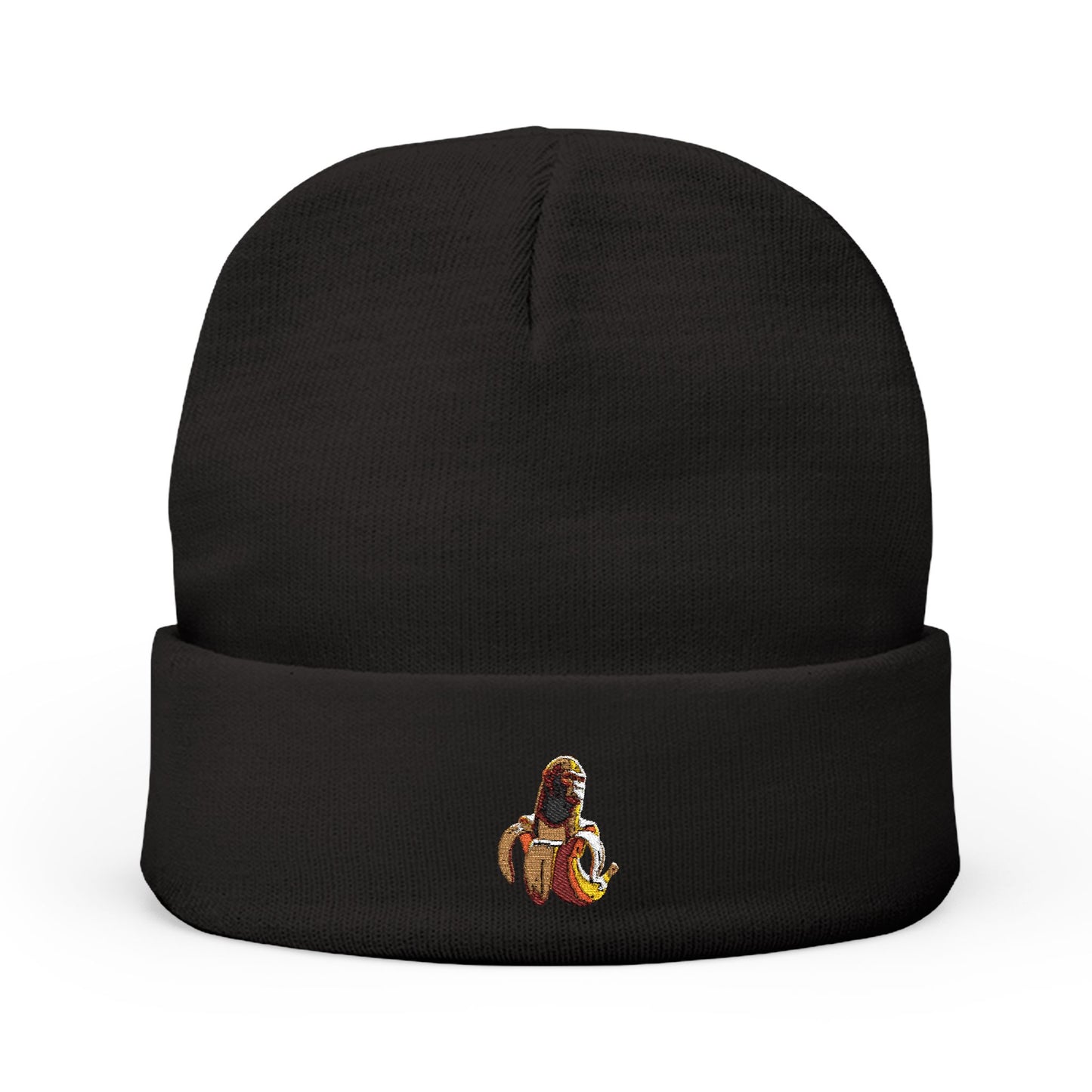 Shimpansini Bananini Embroidered Knit Beanie