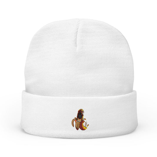 Shimpansini Bananini Embroidered Knit Beanie