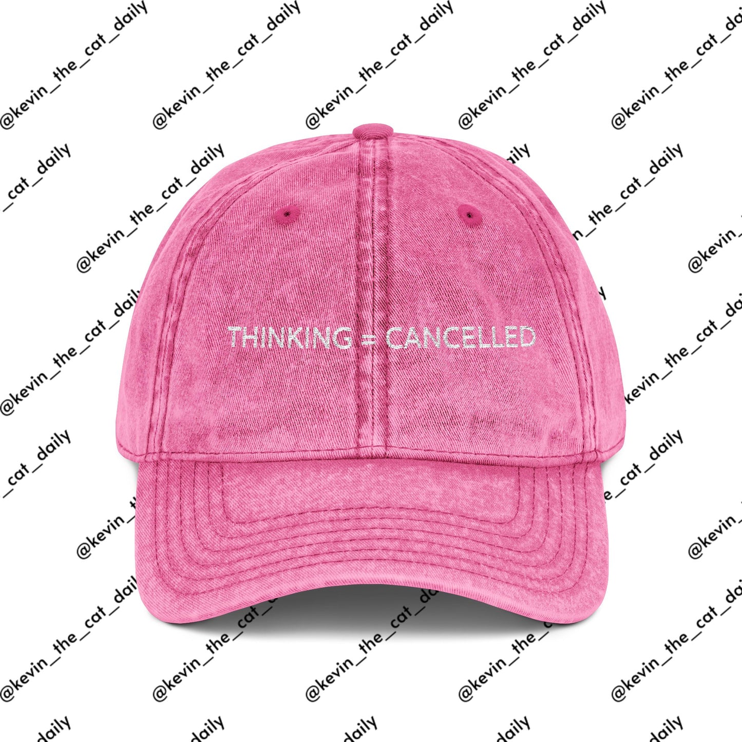 "THINKING = CANCELLED" (WHITE TEXT)