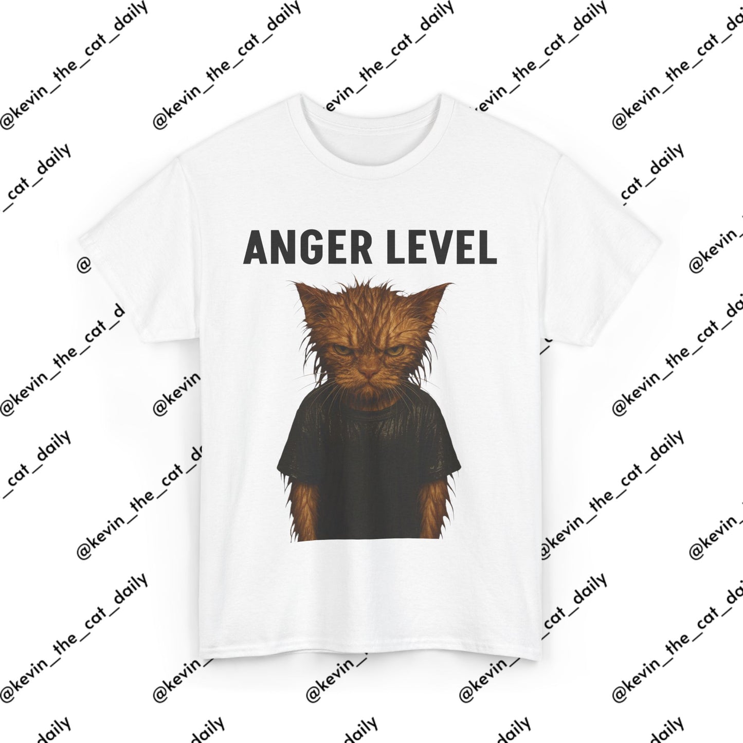 ANGER LEVEL: WET CAT