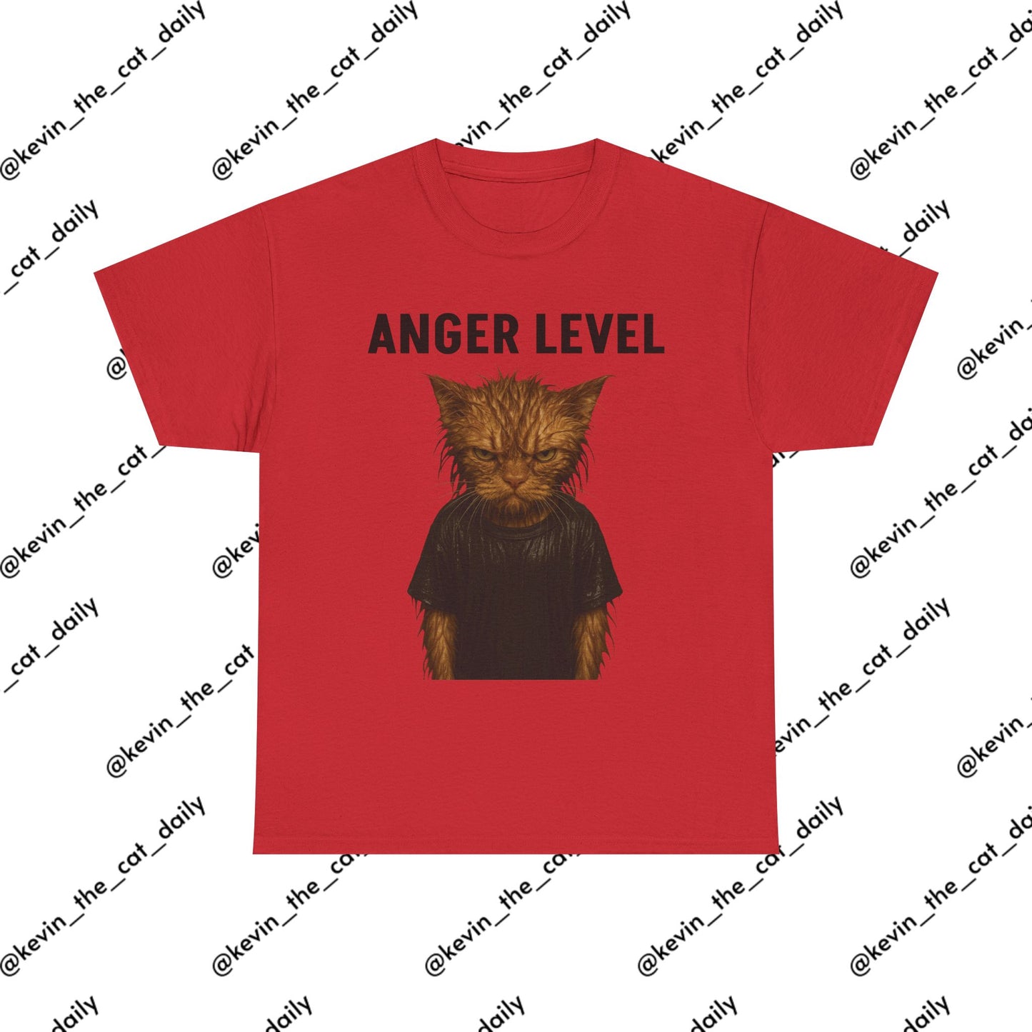 ANGER LEVEL: WET CAT