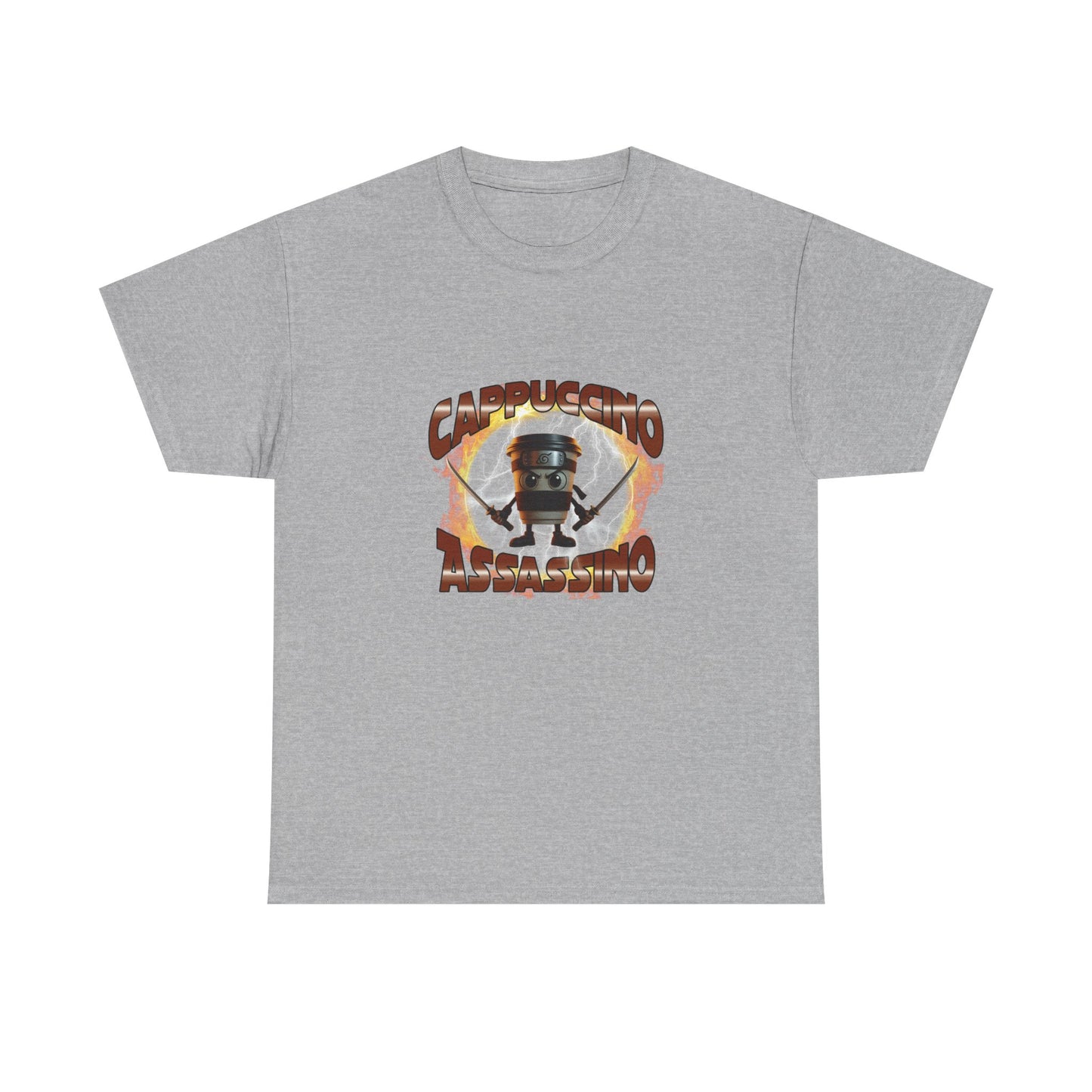 Cappuccino Assassino Unisex Heavy Cotton Tee