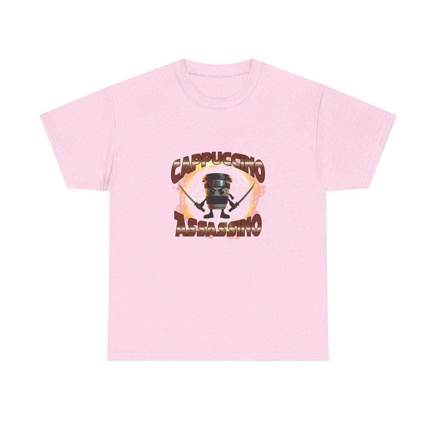 Cappuccino Assassino Unisex Heavy Cotton Tee