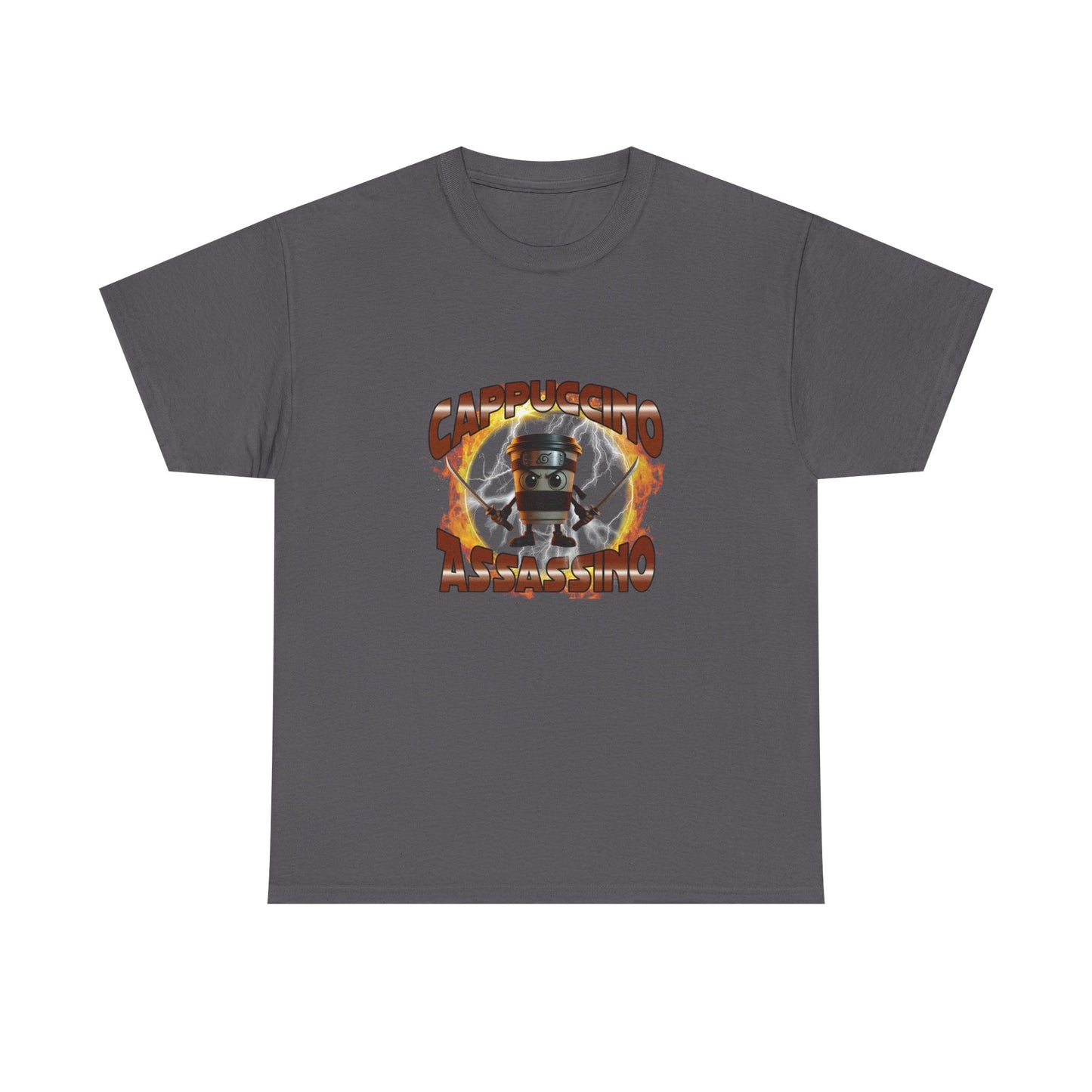 Cappuccino Assassino Unisex Heavy Cotton Tee