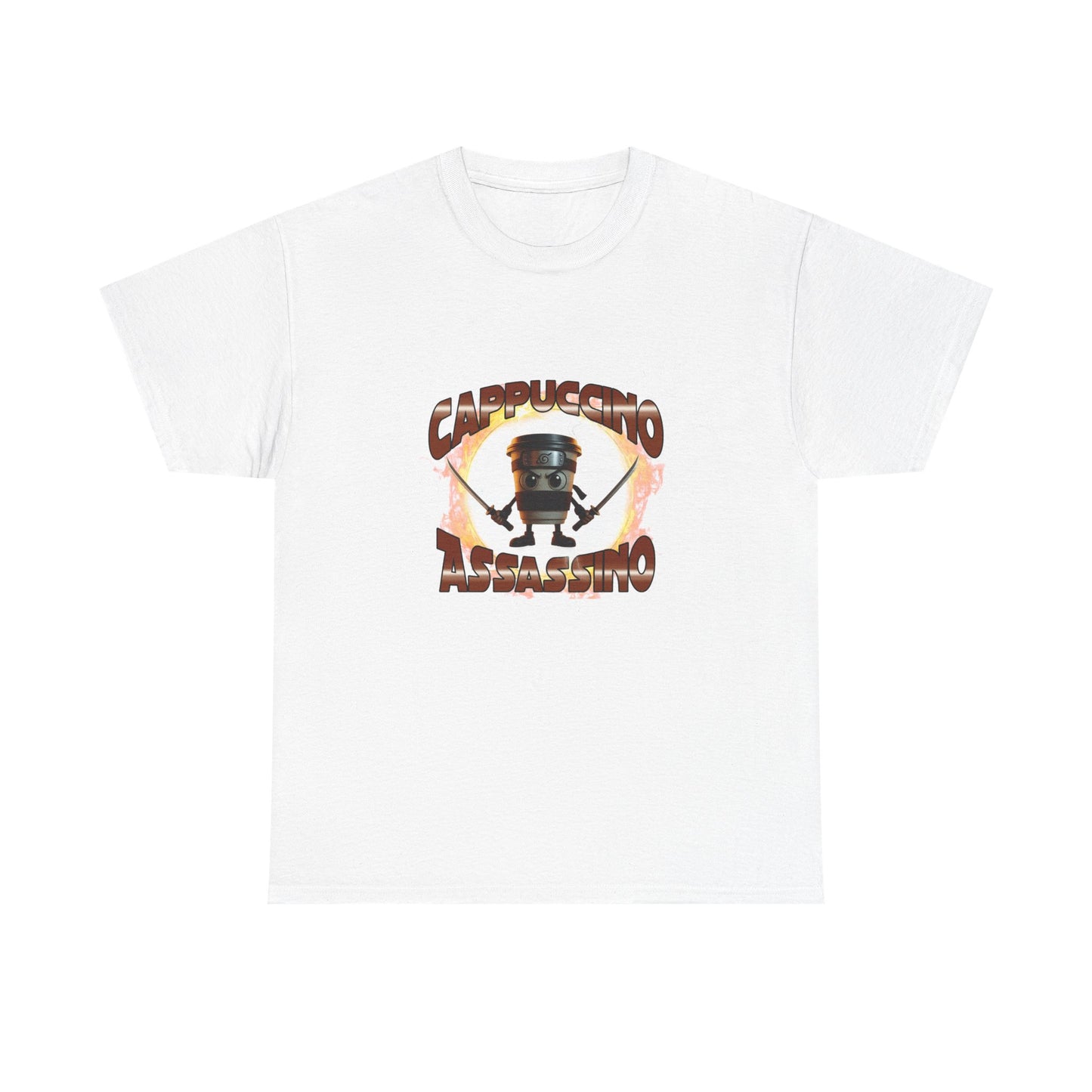 Cappuccino Assassino Unisex Heavy Cotton Tee
