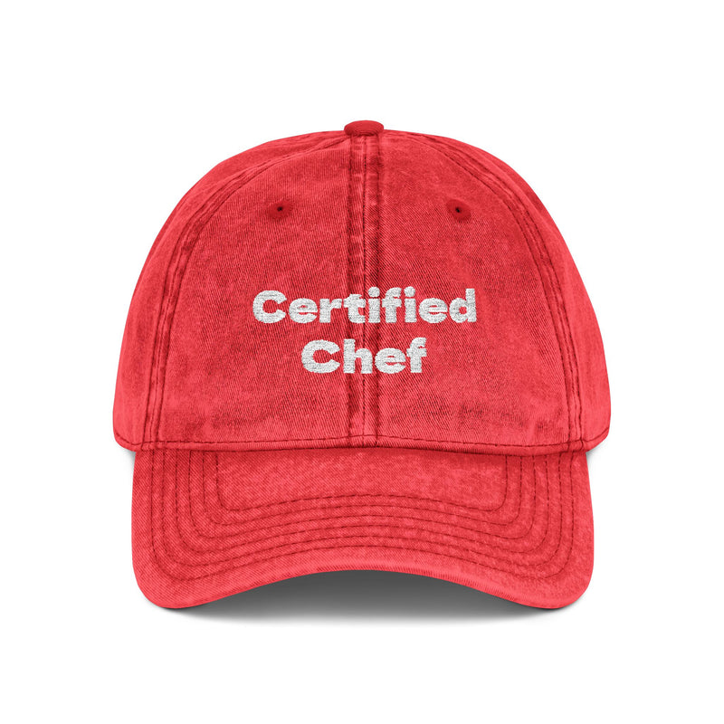 Certified Chef Cap