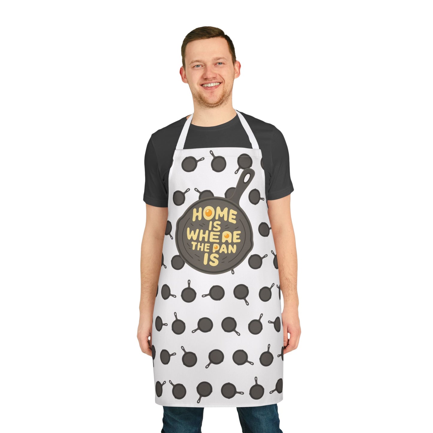 “Home Is Where the Pan Is” Apron