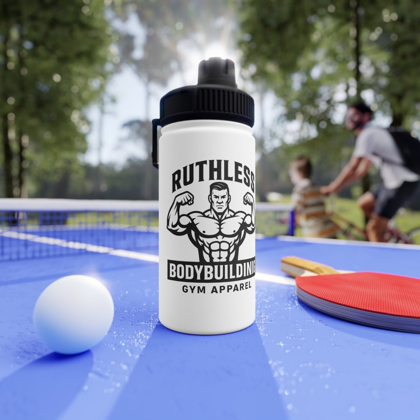 Ruthless Bodybuilding Water Bottle | Stainless Steel Gym Hydration