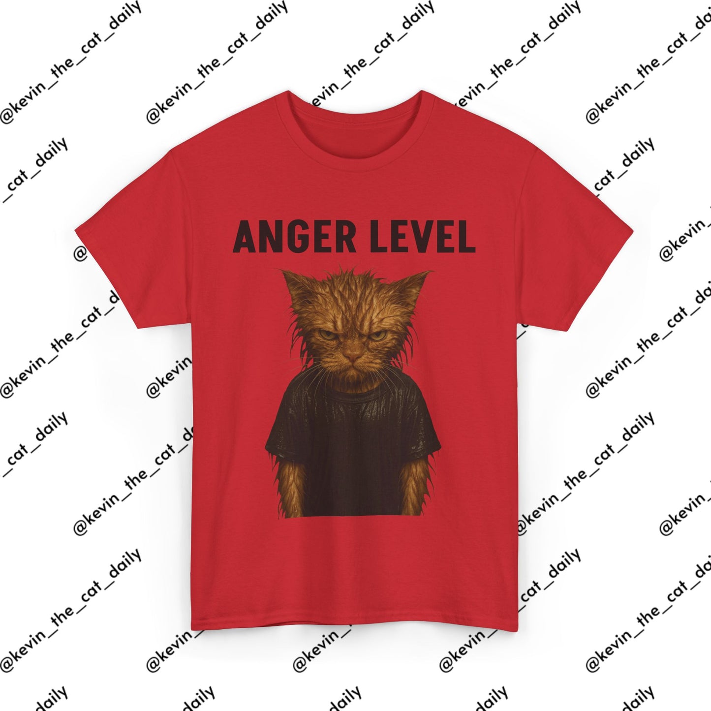 ANGER LEVEL: WET CAT