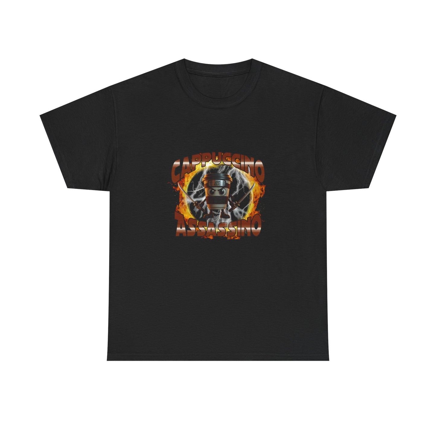 Cappuccino Assassino Unisex Heavy Cotton Tee