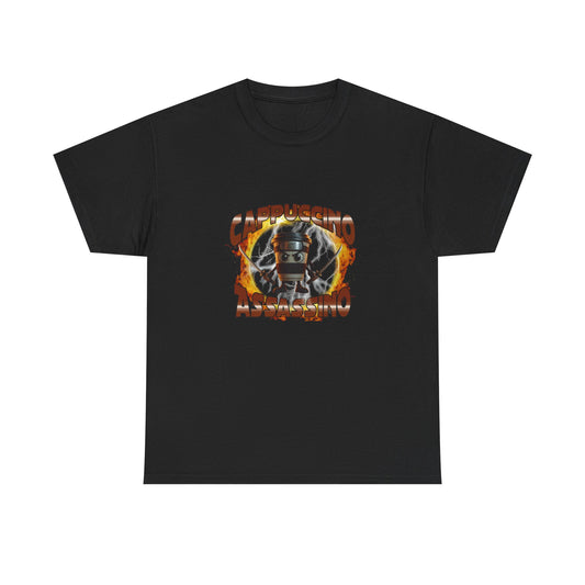 Cappuccino Assassino Unisex Heavy Cotton Tee