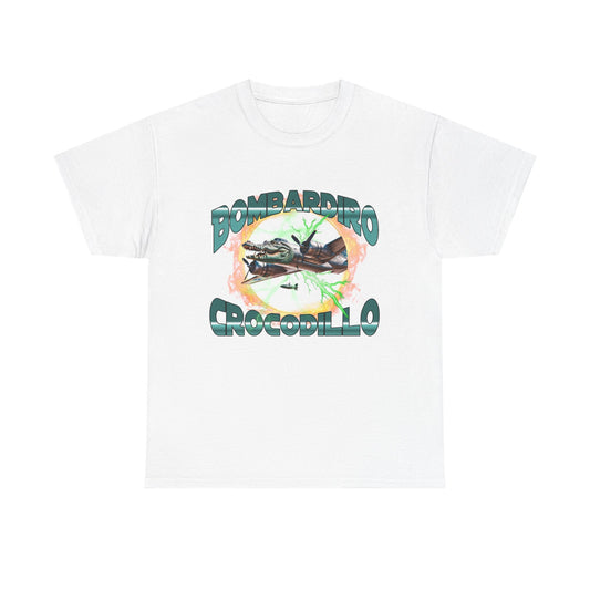 Bombardiro Crocodillo Unisex Heavy Cotton Tee