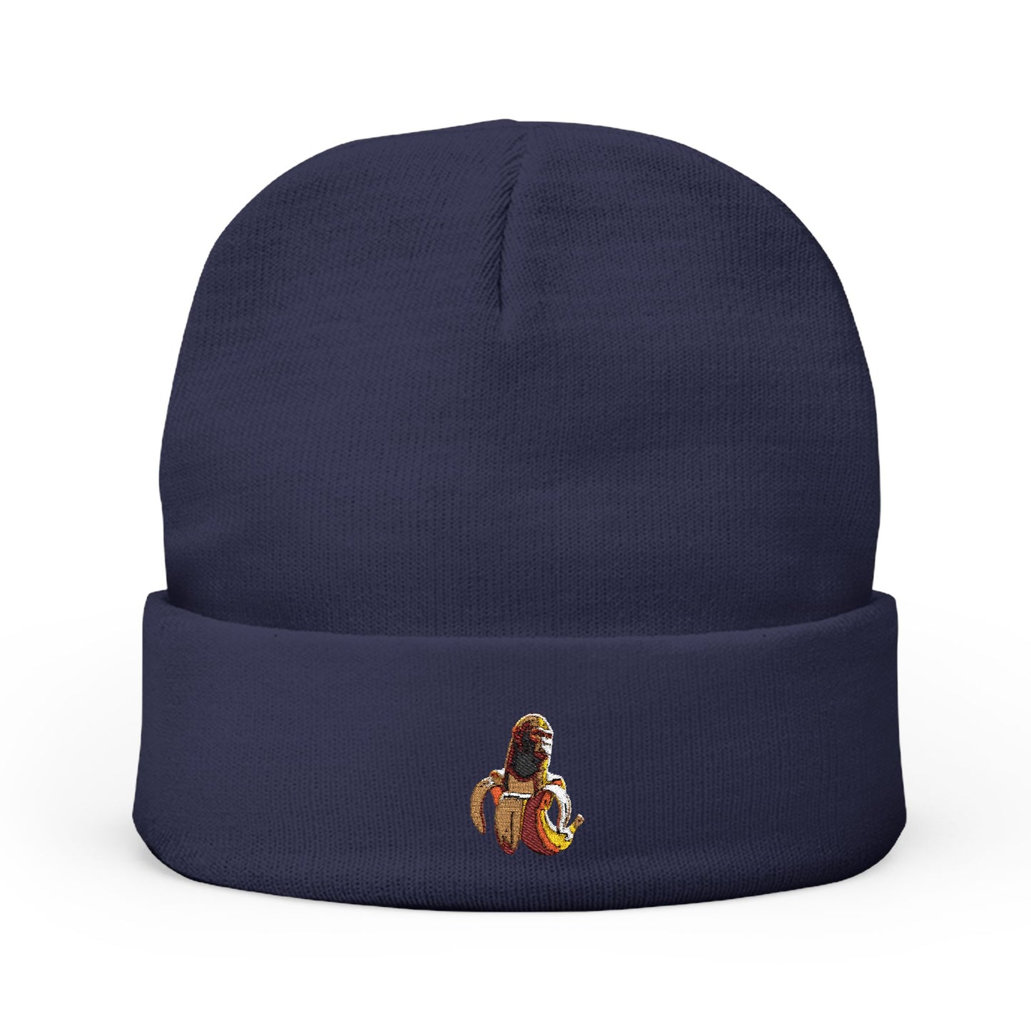 Shimpansini Bananini Embroidered Knit Beanie