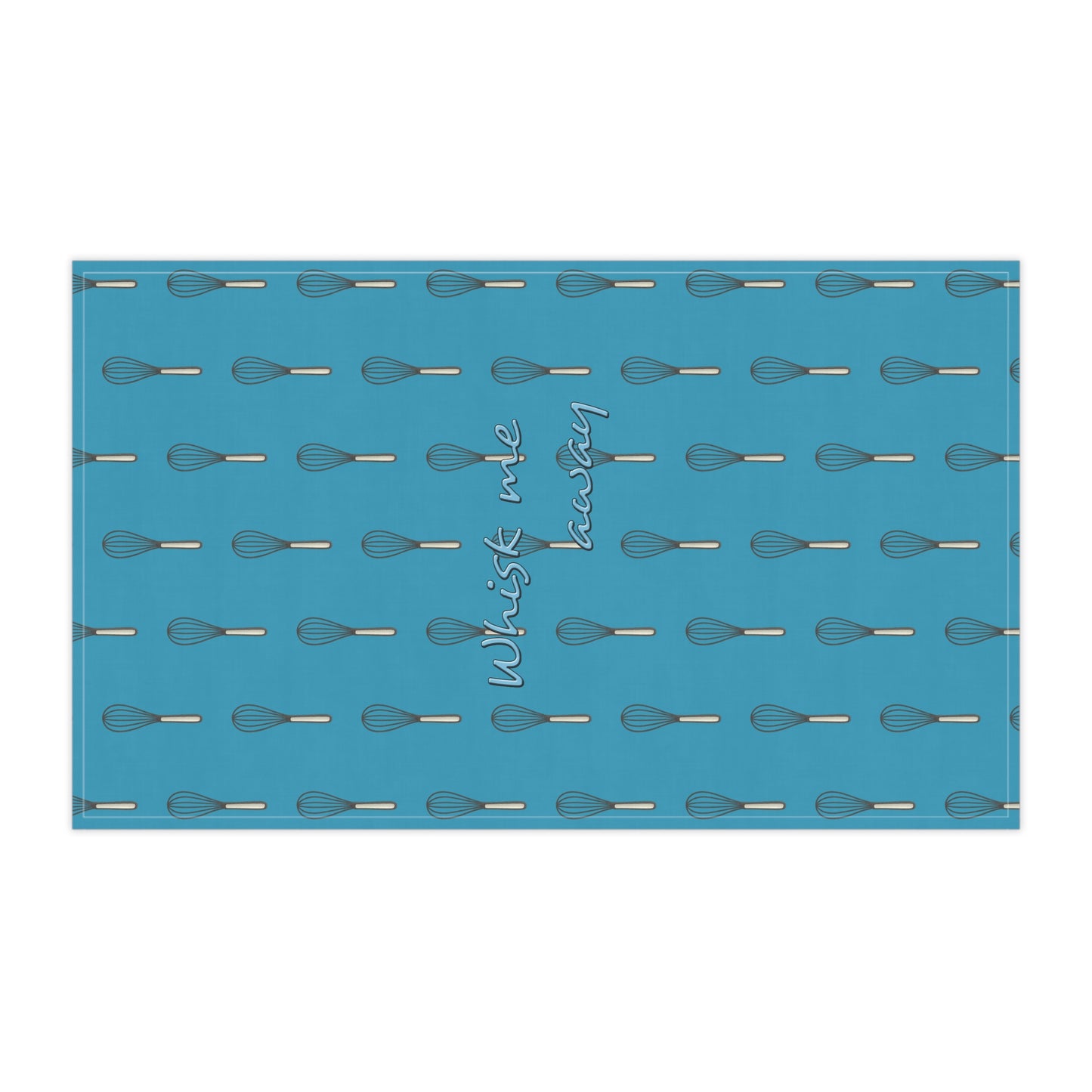 “Whisk Me Away” Tea Towel (Blue)