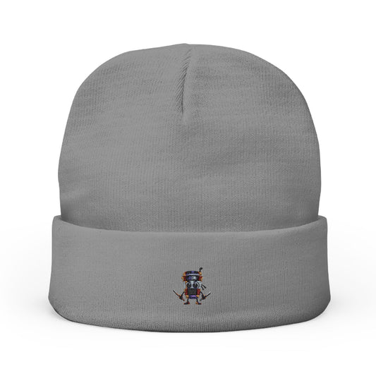 Cappuccino Assassino Embroidered  Knit Beanie