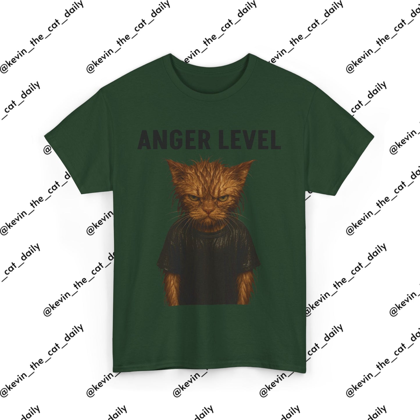 ANGER LEVEL: WET CAT