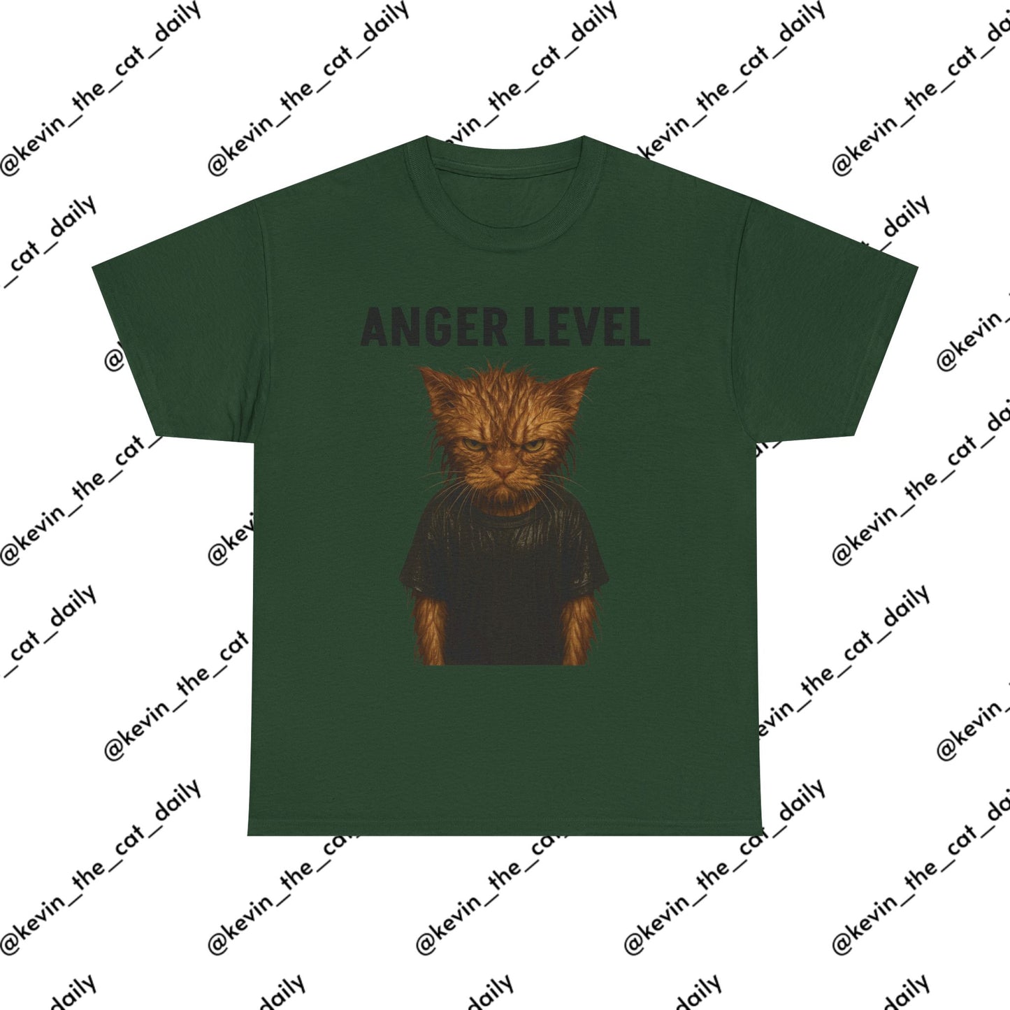ANGER LEVEL: WET CAT