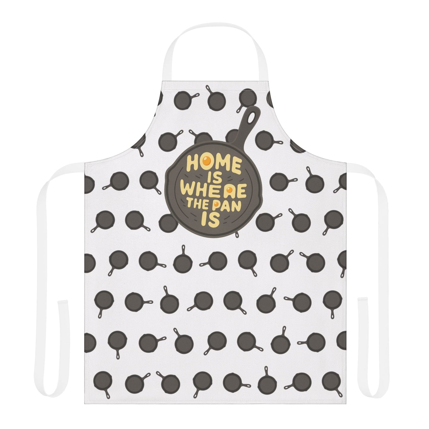 “Home Is Where the Pan Is” Apron