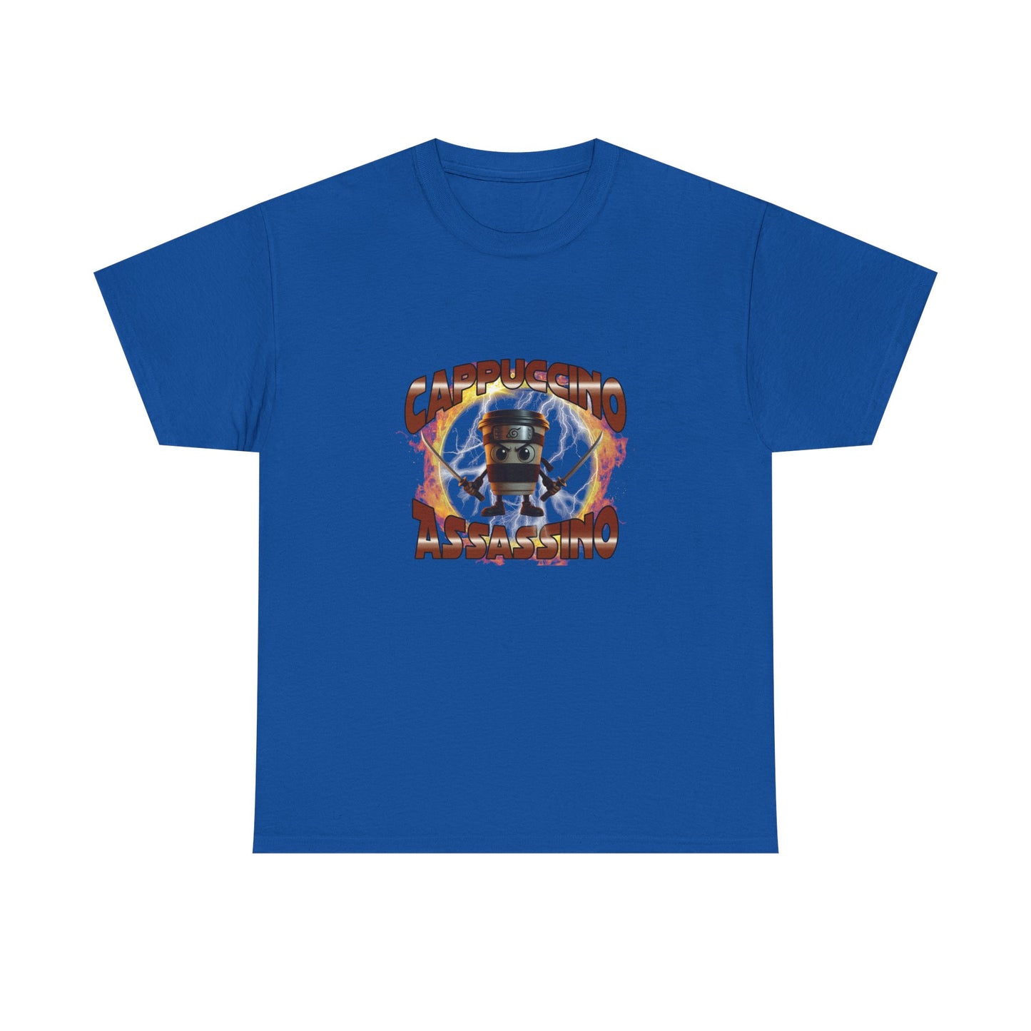 Cappuccino Assassino Unisex Heavy Cotton Tee