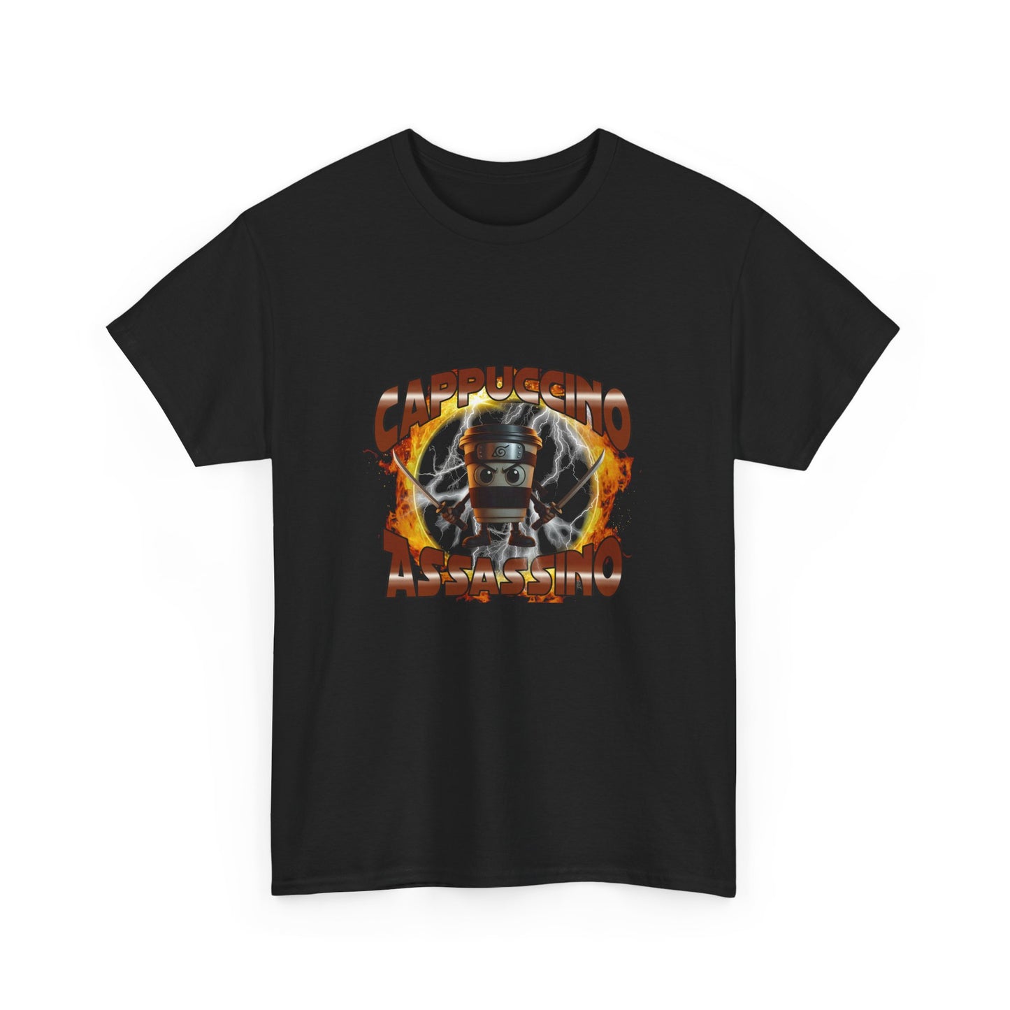 Cappuccino Assassino Unisex Heavy Cotton Tee