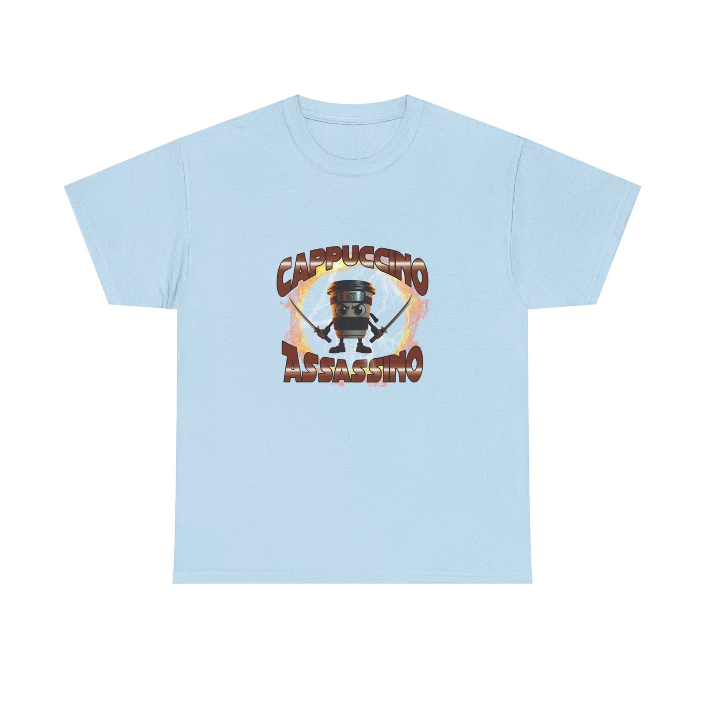 Cappuccino Assassino Unisex Heavy Cotton Tee