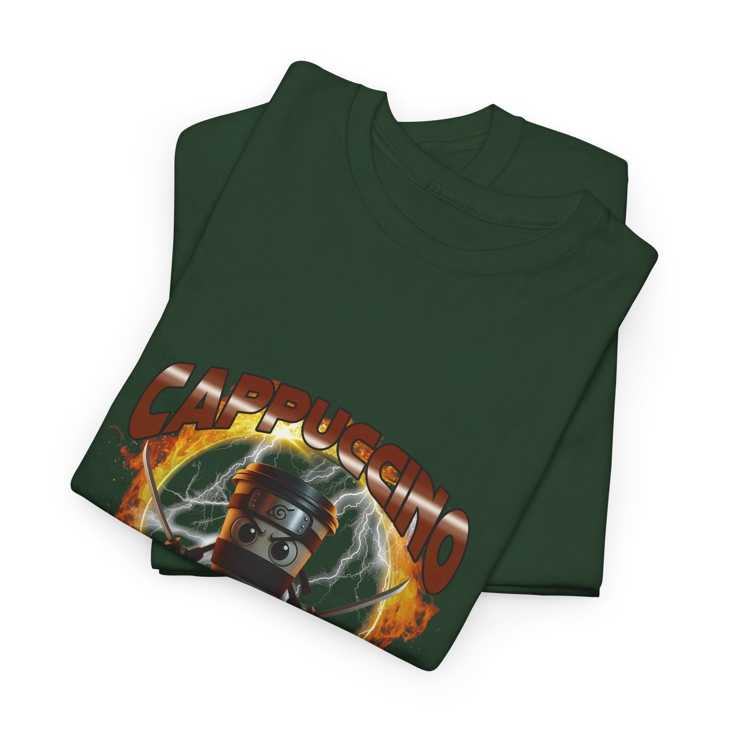 Cappuccino Assassino Unisex Heavy Cotton Tee