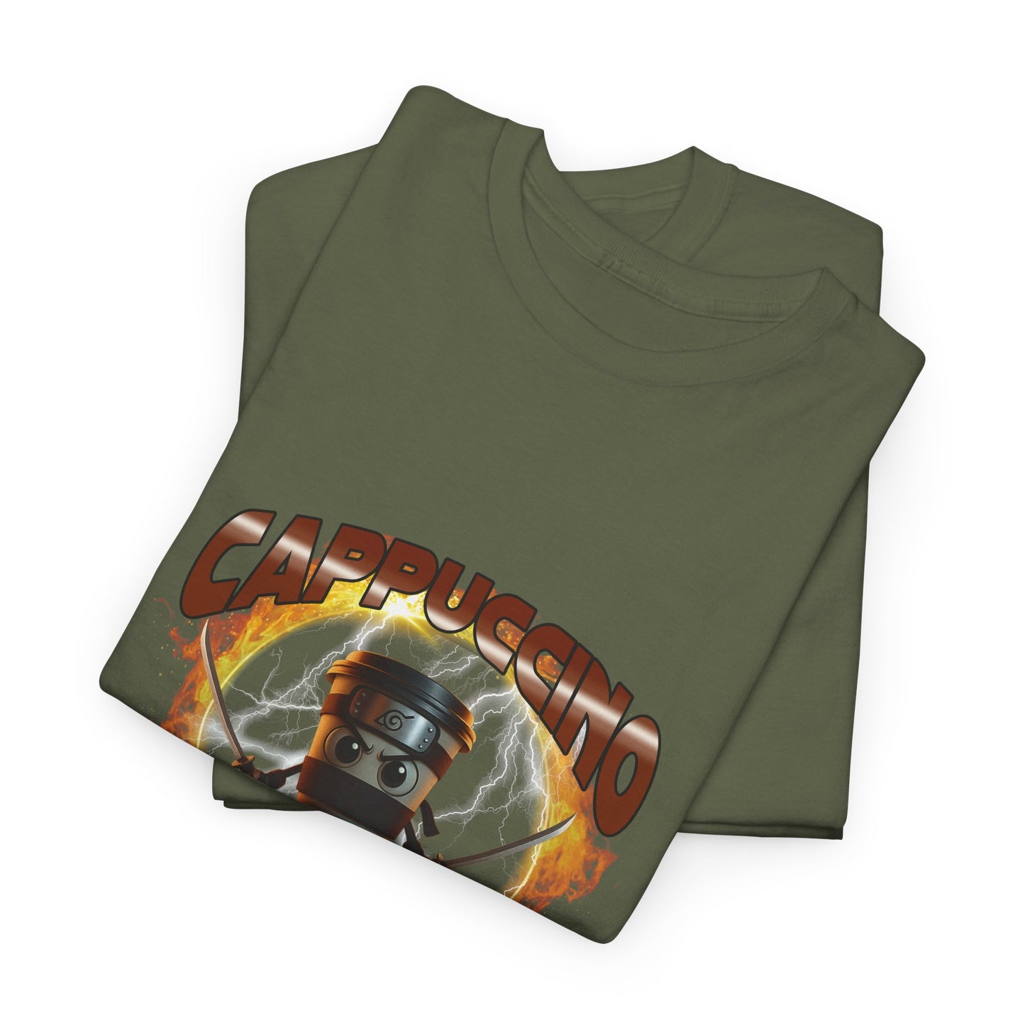 Cappuccino Assassino Unisex Heavy Cotton Tee