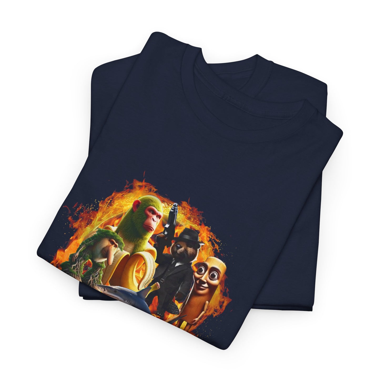 Brainrot Mashup Unisex Heavy Cotton Tee