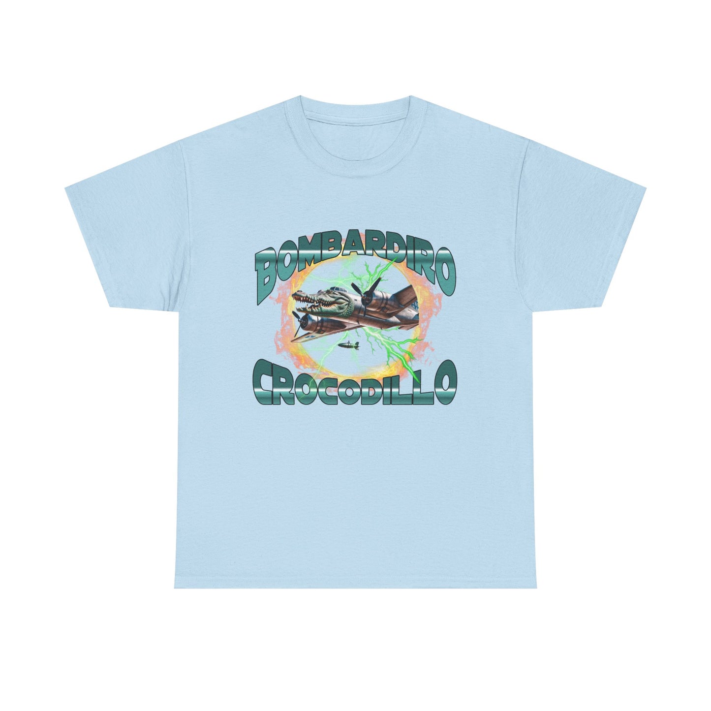 Bombardiro Crocodillo Unisex Heavy Cotton Tee