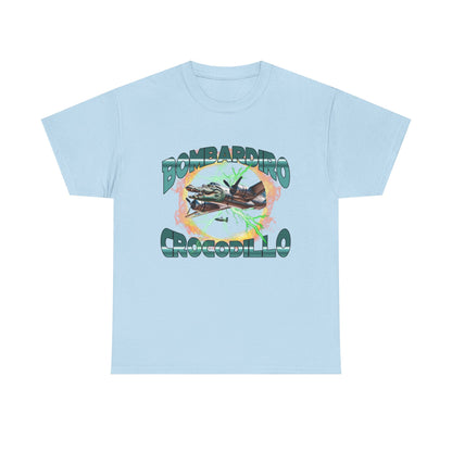 Bombardiro Crocodillo Unisex Heavy Cotton Tee