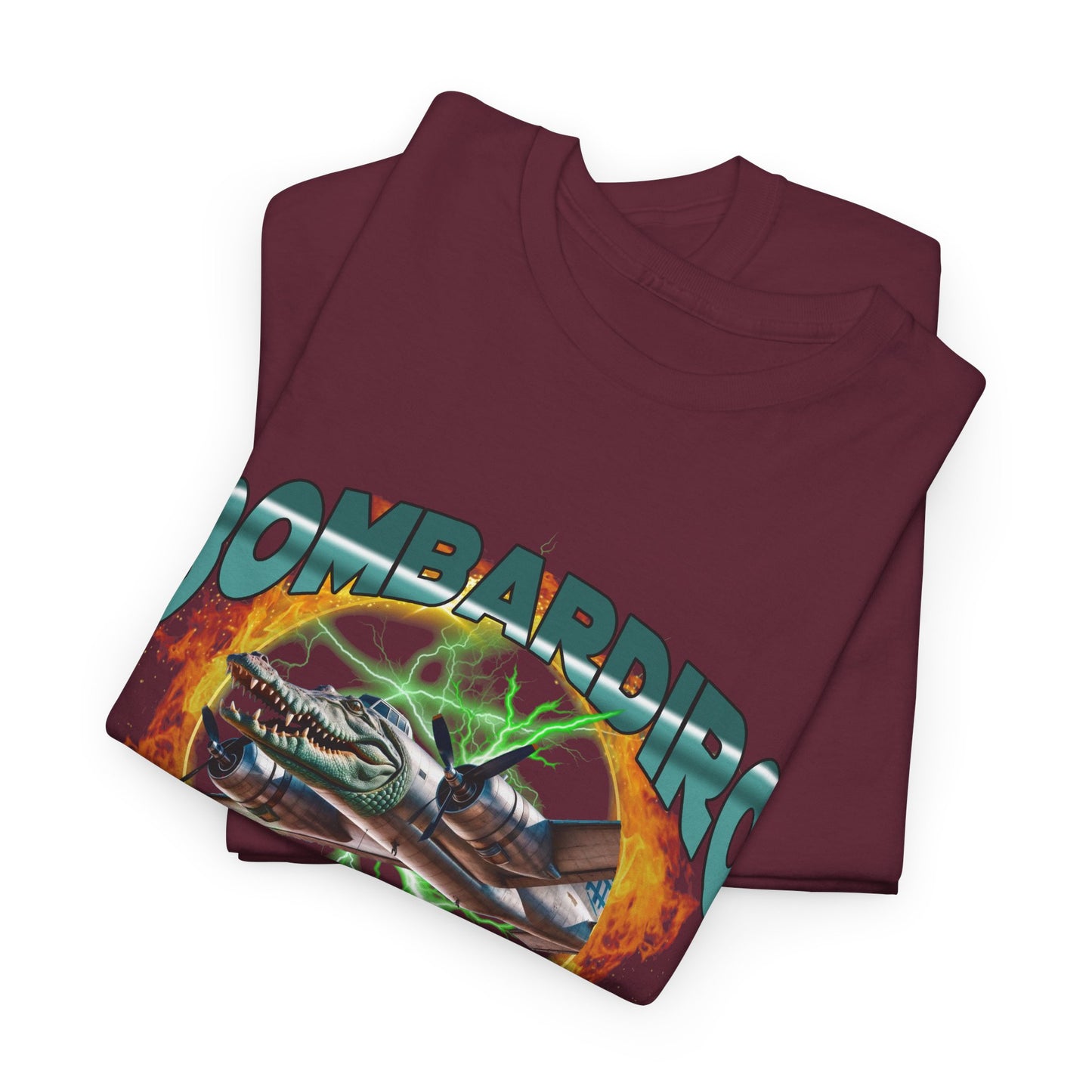 Bombardiro Crocodillo Unisex Heavy Cotton Tee