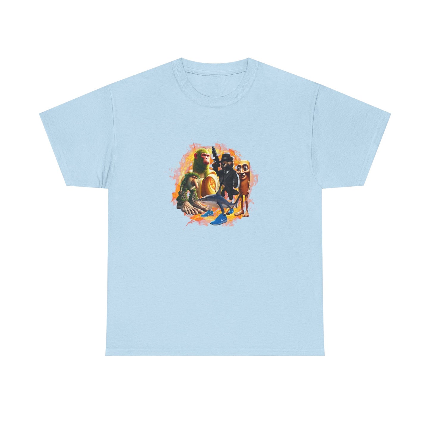 Brainrot Mashup Unisex Heavy Cotton Tee