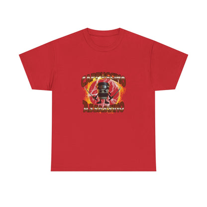 Cappuccino Assassino Unisex Heavy Cotton Tee