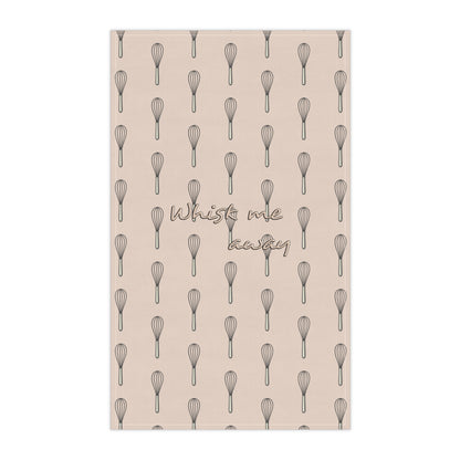 “Whisk Me Away” Tea Towel (Beige)