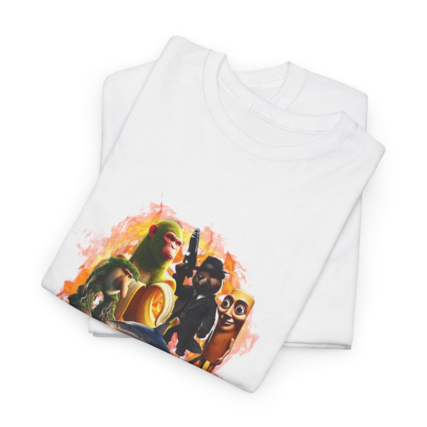 Brainrot Mashup Unisex Heavy Cotton Tee