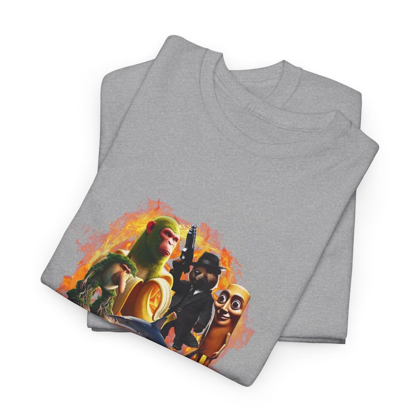 Brainrot Mashup Unisex Heavy Cotton Tee
