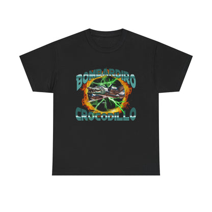 Bombardiro Crocodillo Unisex Heavy Cotton Tee