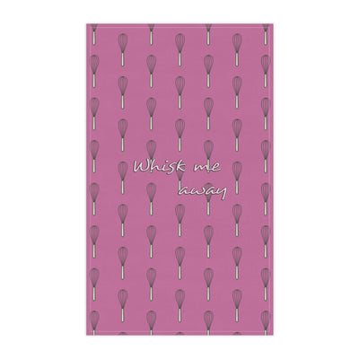 “Whisk Me Away” Tea Towel (Pink)