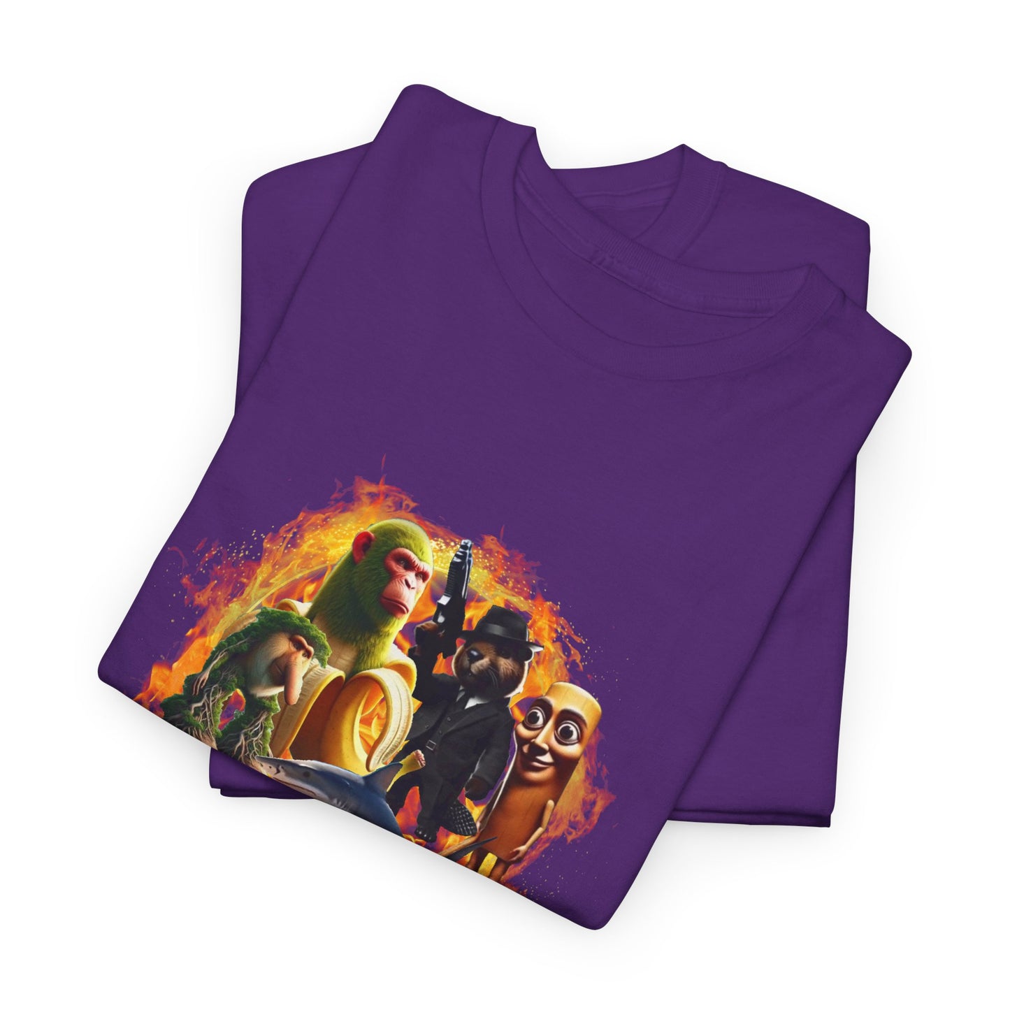 Brainrot Mashup Unisex Heavy Cotton Tee