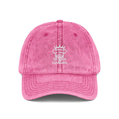 Queen of Cooking Vintage Dad Cap