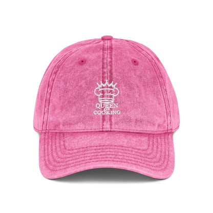 Queen of Cooking Vintage Dad Cap