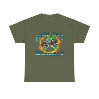 Bombardiro Crocodillo Unisex Heavy Cotton Tee