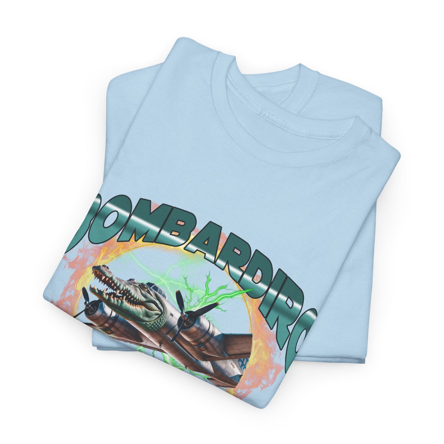 Bombardiro Crocodillo Unisex Heavy Cotton Tee