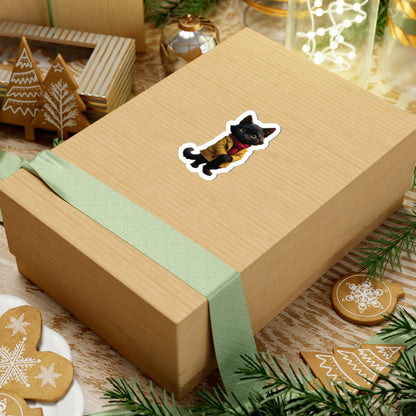 Black Cat Sticker [Little Tots Store]