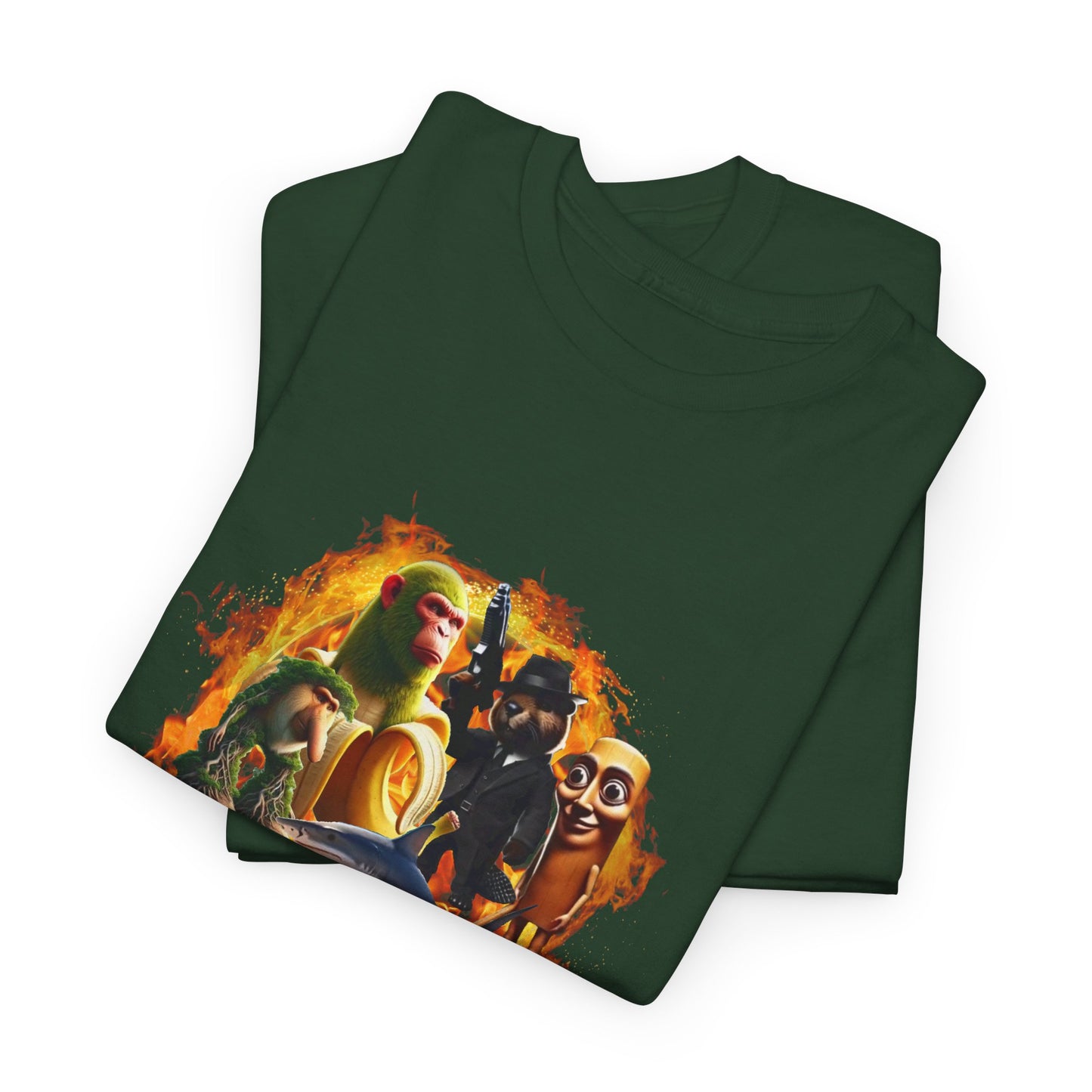 Brainrot Mashup Unisex Heavy Cotton Tee