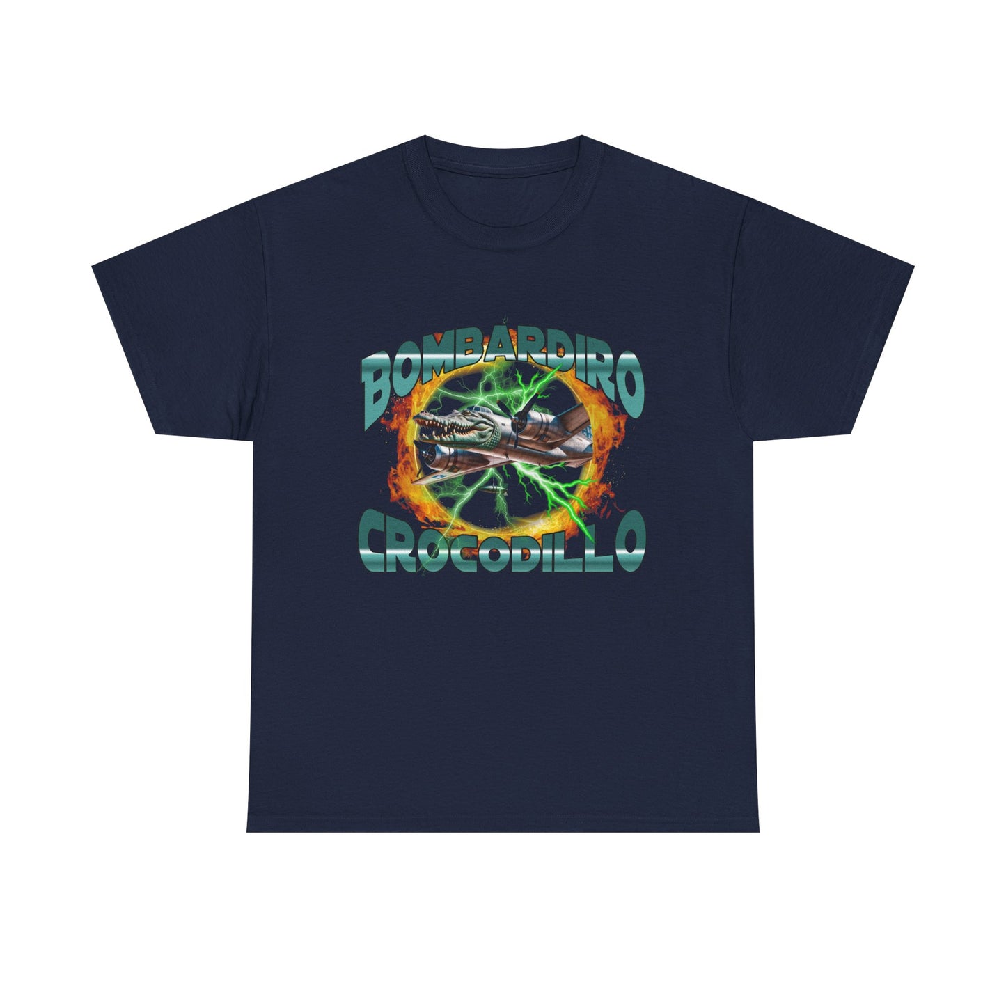 Bombardiro Crocodillo Unisex Heavy Cotton Tee